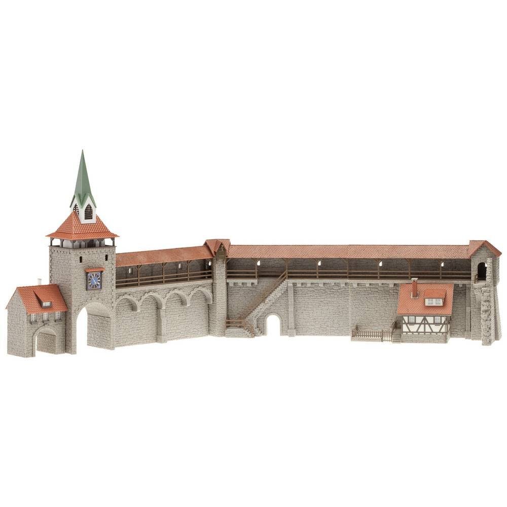 Modelleisenbahn-Gebäude H0 Altstadtmauer-Set