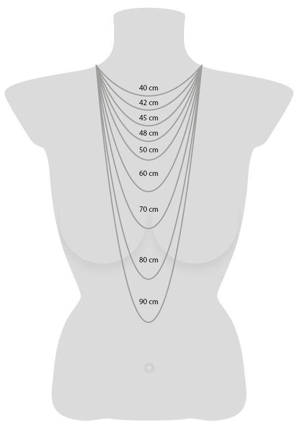 Engelsrufer Collierkettchen Ankerkettengliederung, 2,85 mm breit