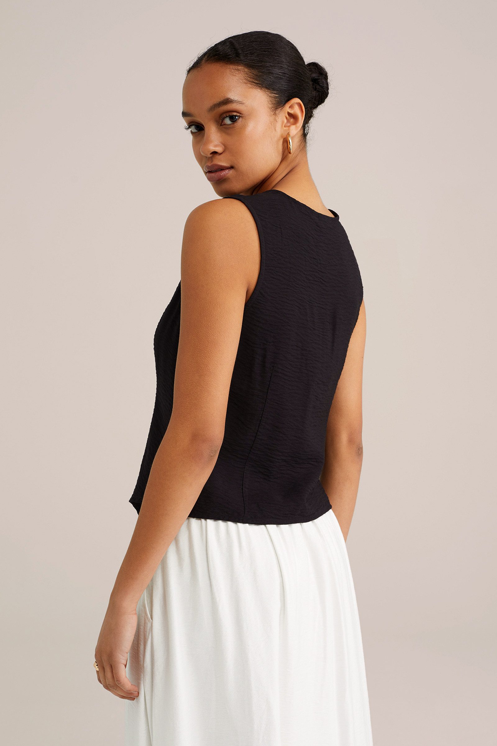 WE Fashion Kurzarmbluse günstig online kaufen