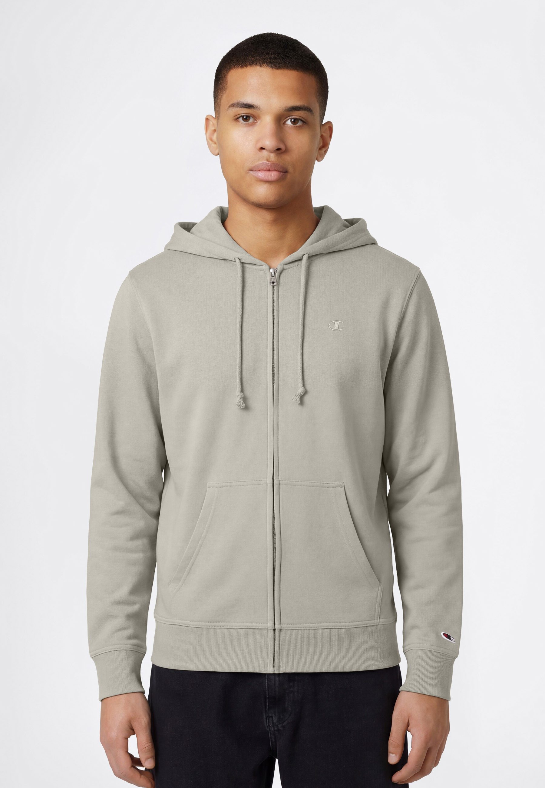 Champion Kapuzensweatjacke ICONS TONAL Terry Full Zip Hoodie mit Kapuze, für sportliche Aktivitäten und Freizeit