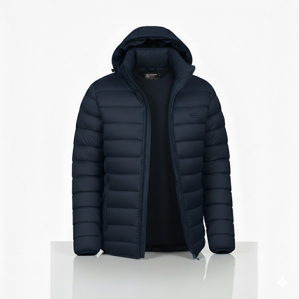 Steppjacke Hochwertige Outdoorjacke Steppjacke mit Kapuze