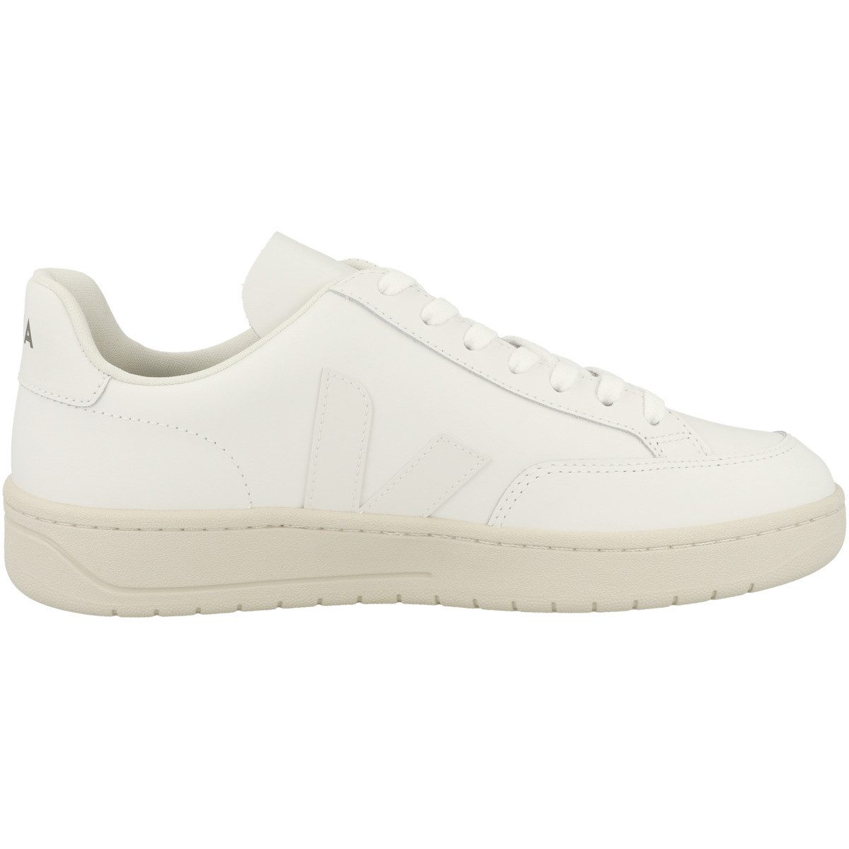 VEJA V-12 Leather Herren Sneaker Turnschuhe, Sportschuhe, Freizeitschuhe, Halbschuhe, Schnürschuhe