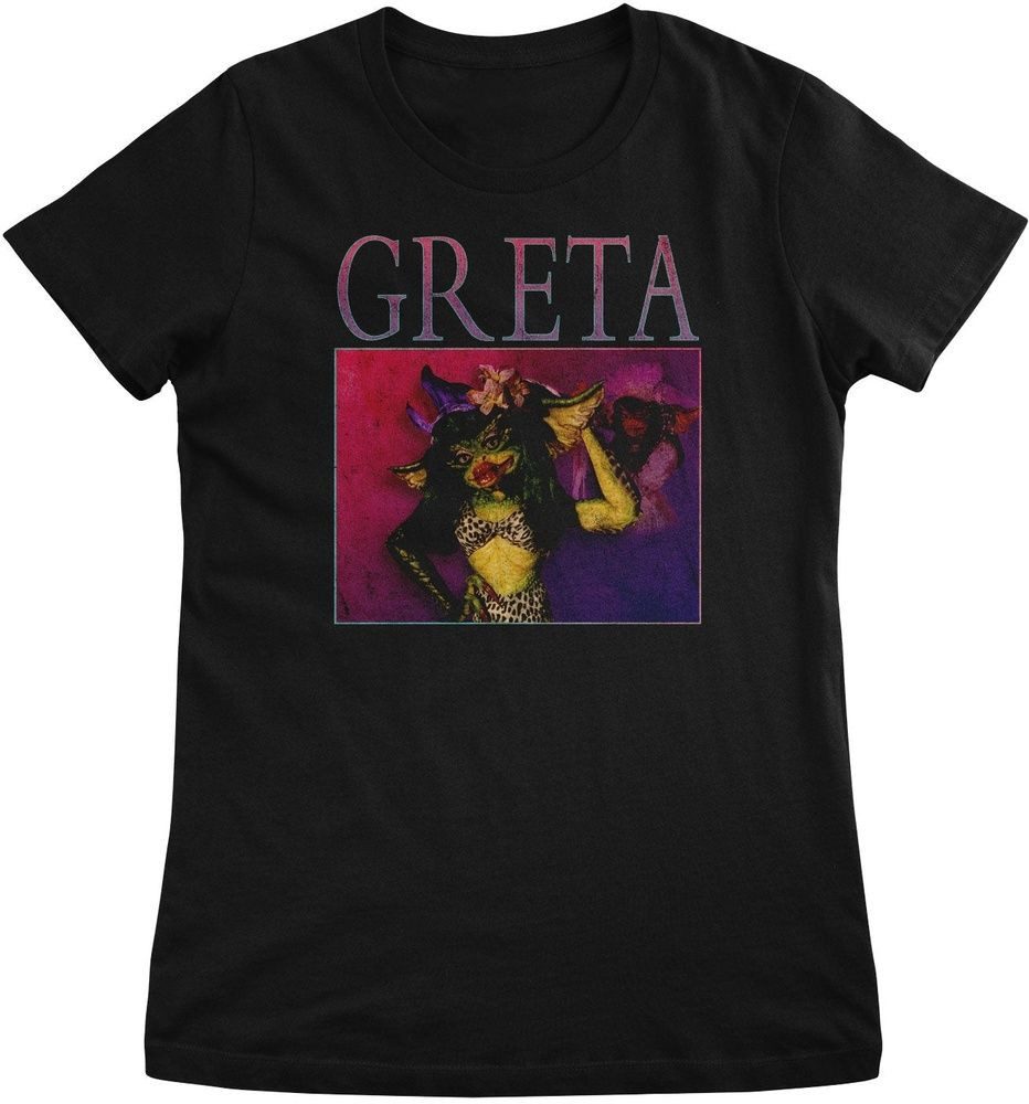 Gremlins T-Shirt Greta Portrait Girly Tee
