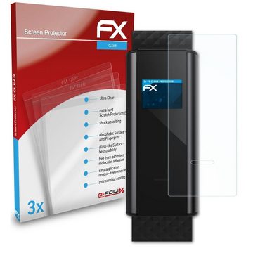 atFoliX Schutzfolie Displayschutz für Amazfit Arc, (3 Folien), Ultraklar und hartbeschichtet