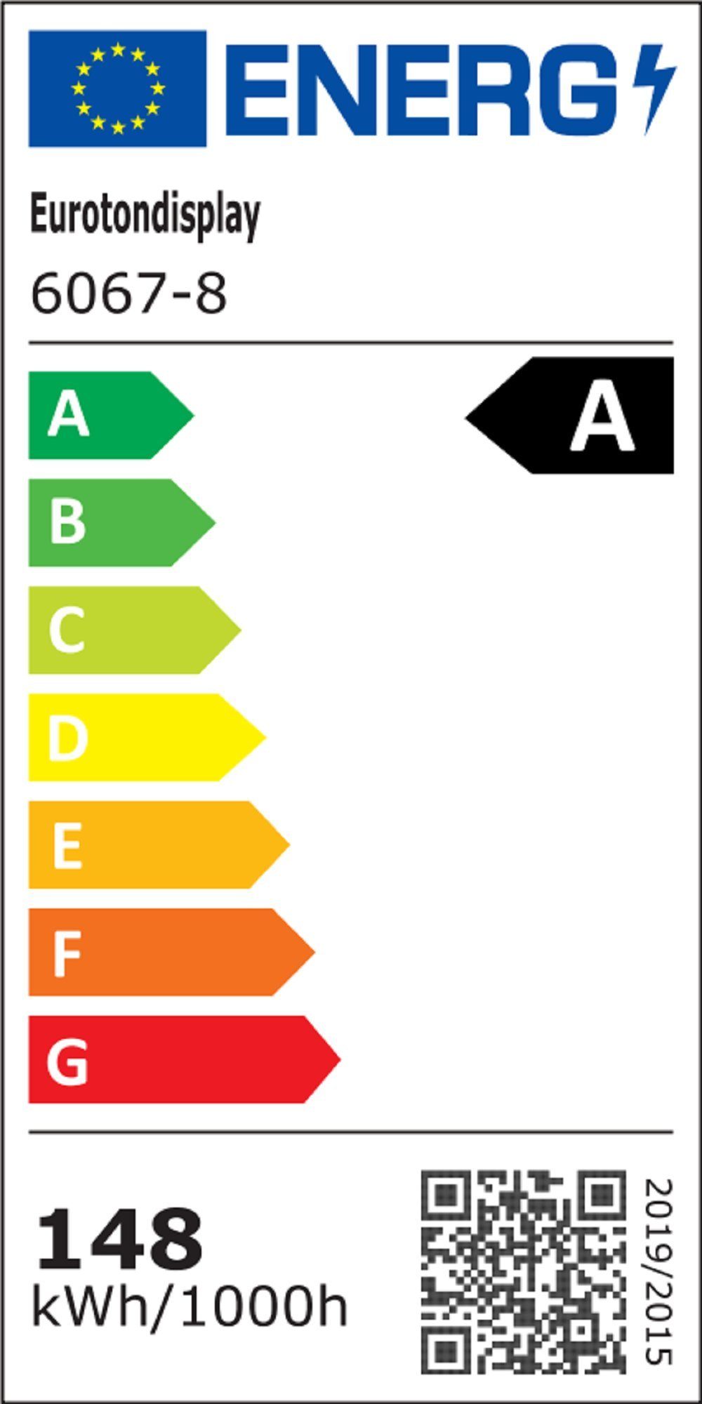 Energieeffizienzklasse: 