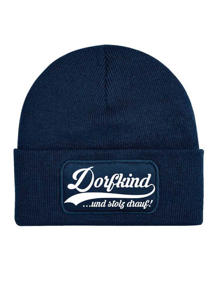 Youth Designz Beanie Unisex Kinder Beanie Mütze "Dorfkind" echte Dorfkinder Print Geschenk mit lustigem Aufdruck für Jungen und Mädchen Statement
