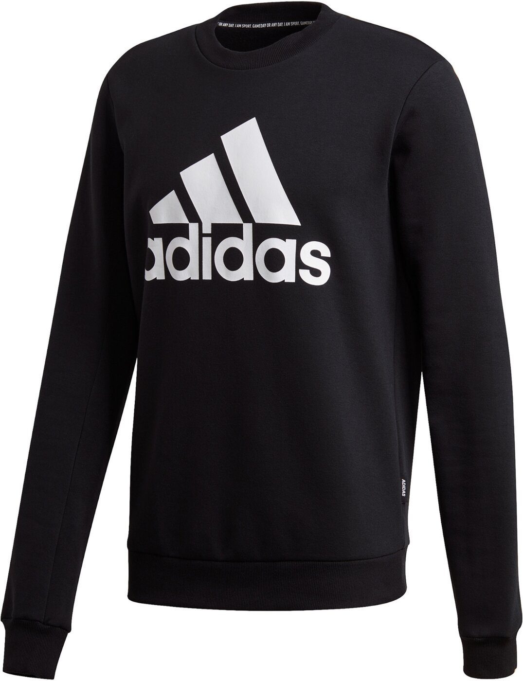 adidas Sportswear Sweatshirt M MH BOS CrewFL BLACK
