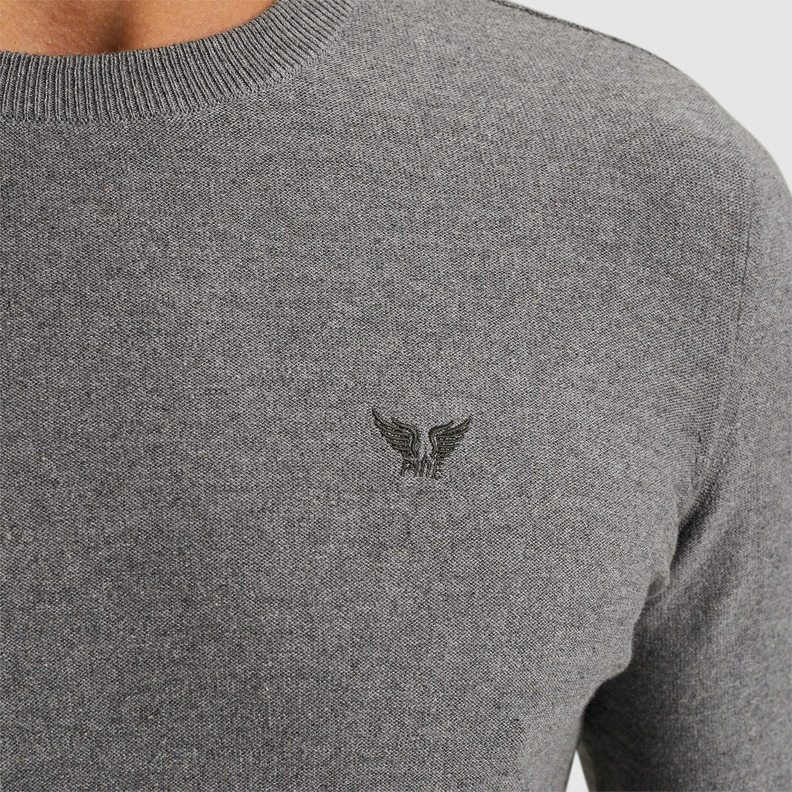 PME LEGEND Strickpullover mit Logostickerei