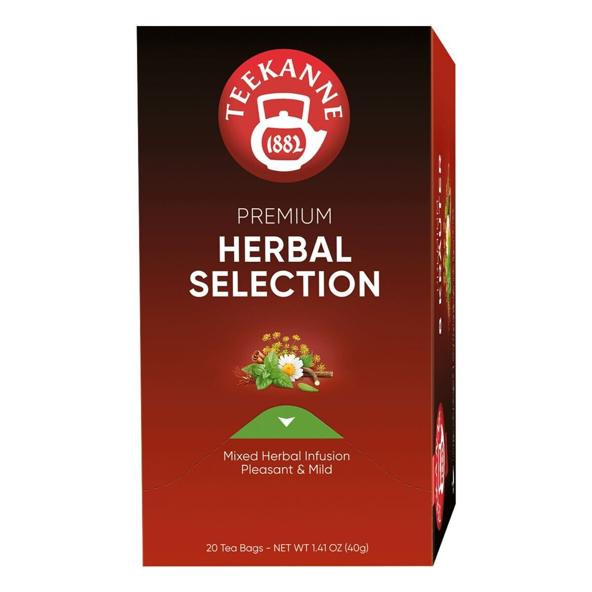 TEEKANNE Tee Premium 8 Kräuter, 20 Beutel, Kräuterteemischung