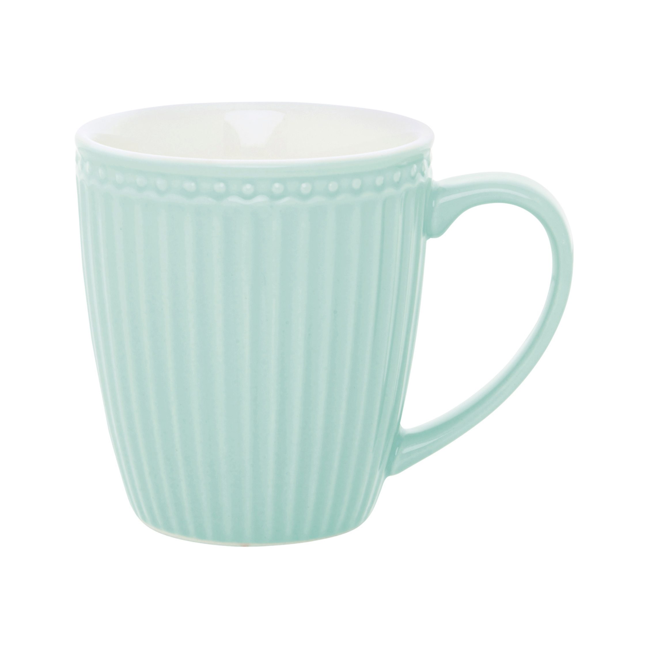 Greengate Tasse GreenGate Henkeltasse Alice kühle Minze