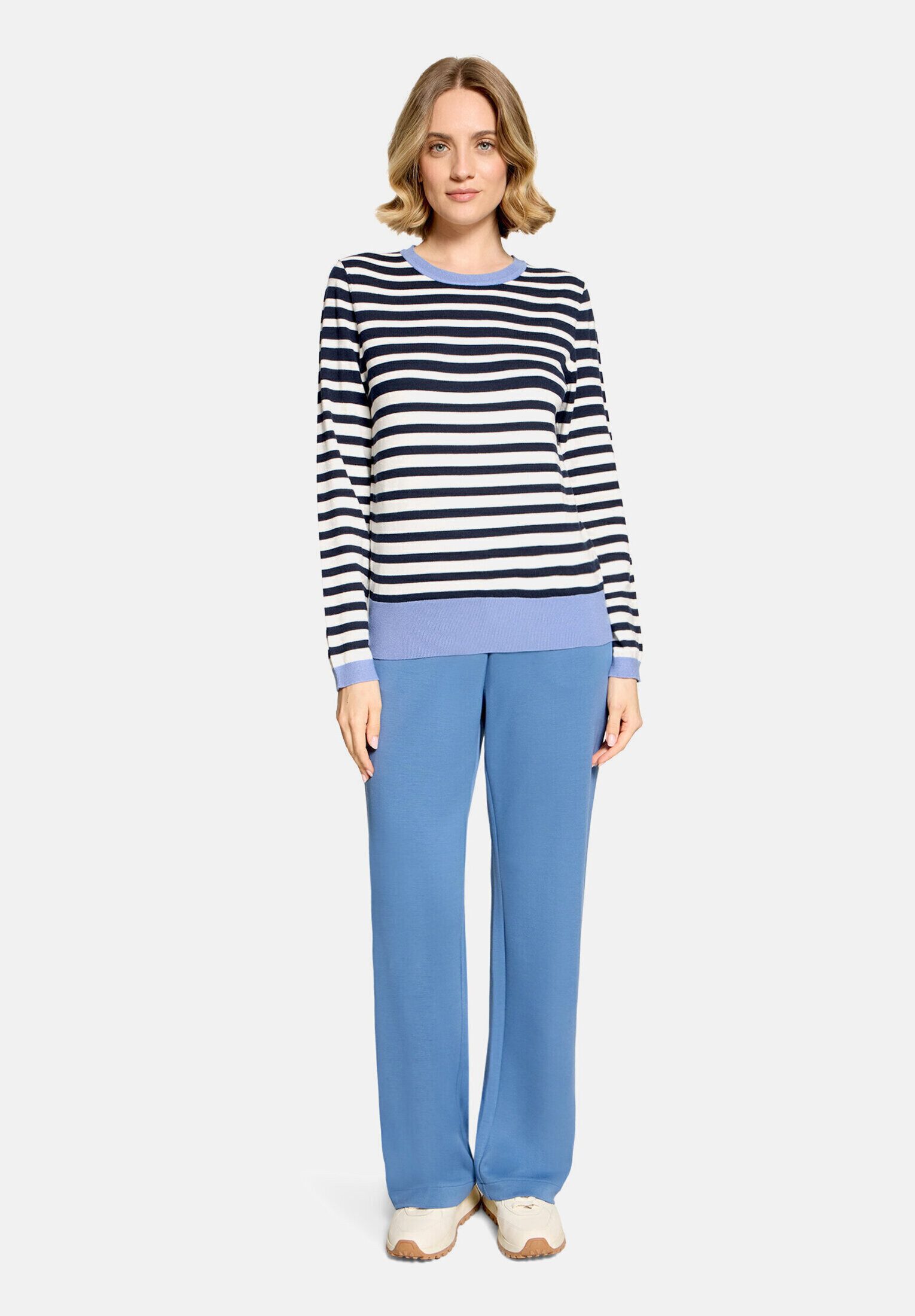Betty Barclay Strickpullover Damen mit Rundhalsausschnitt (1-tlg)
