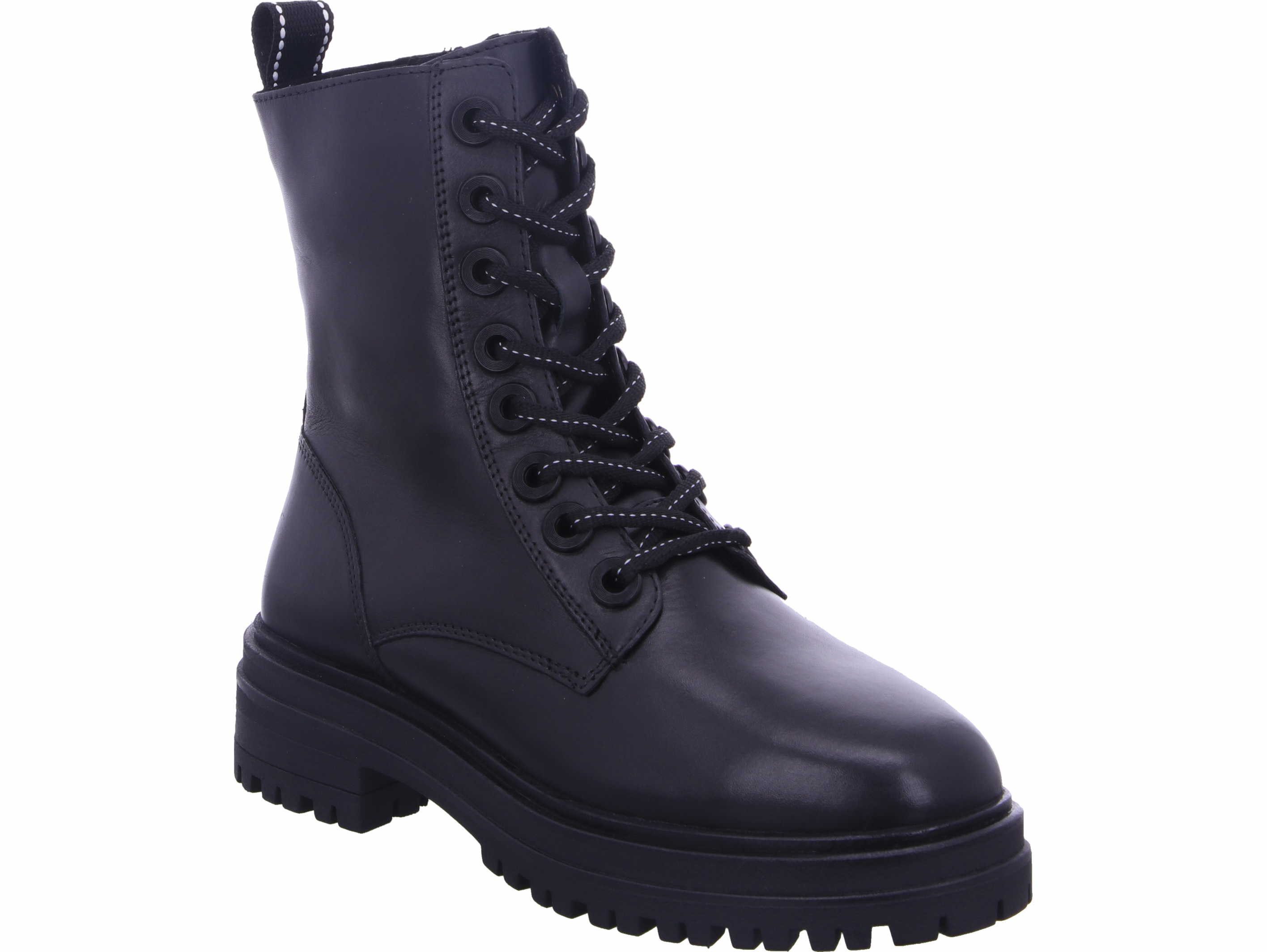 MARCO TOZZI Schnürboots echtes Leder