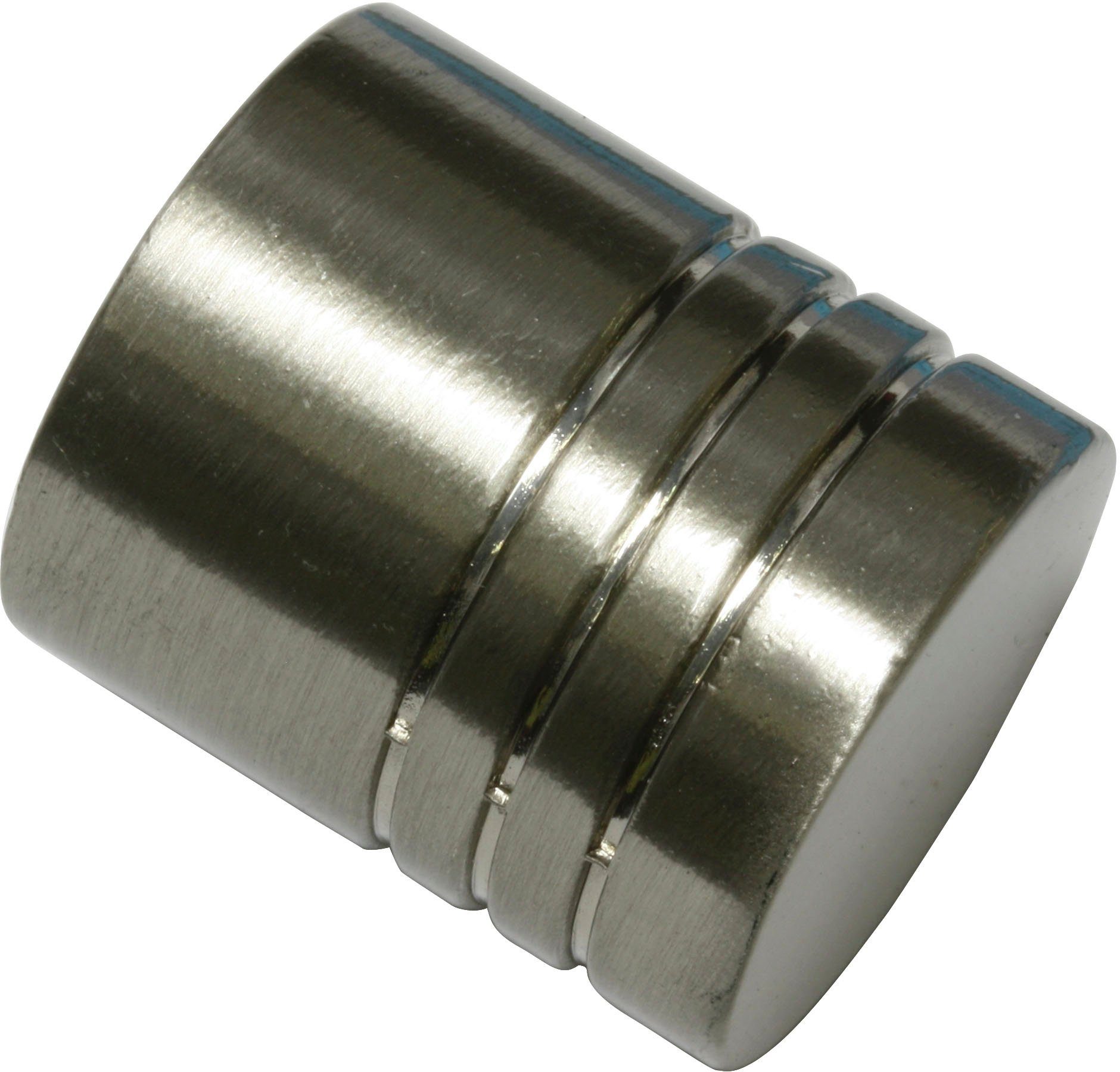 GARDINIA Gardinenstangen-Endstück Memphis, (2-St), Serie Einzelprogramm Memphis Ø 16 mm