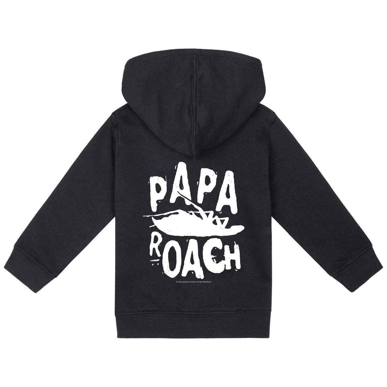 Metal Kids Kapuzensweatjacke mit Papa Roach (Logo/Roach) Aufdruck für Babys (0–24 M)