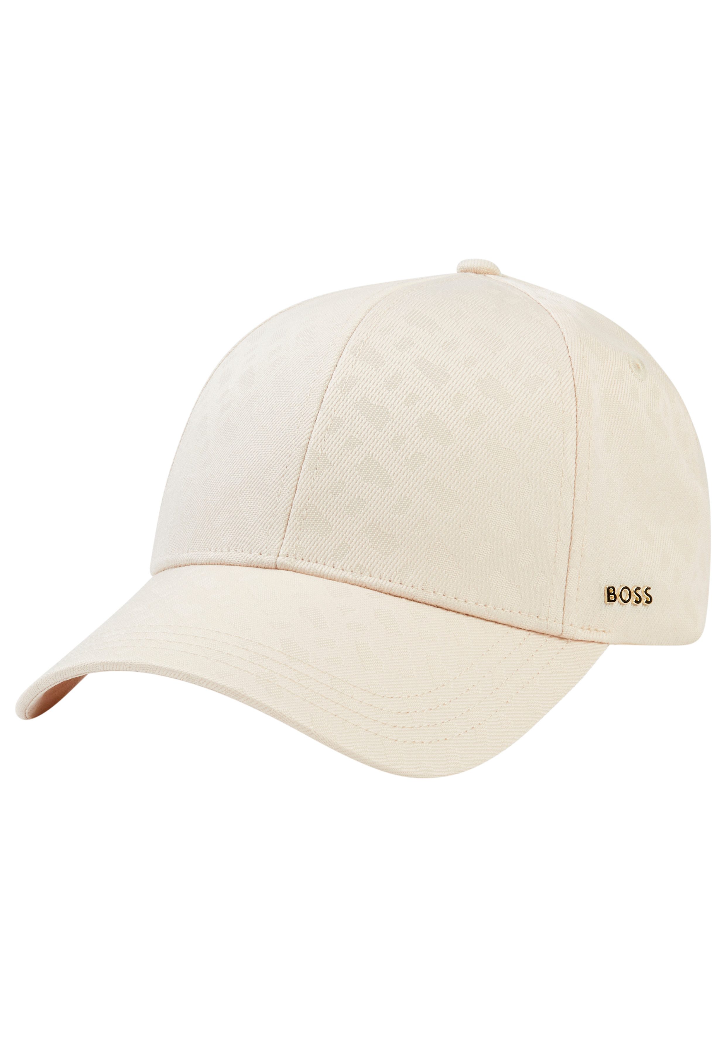 BOSS Baseball Cap Ari mit Logoschriftzug aus Metall