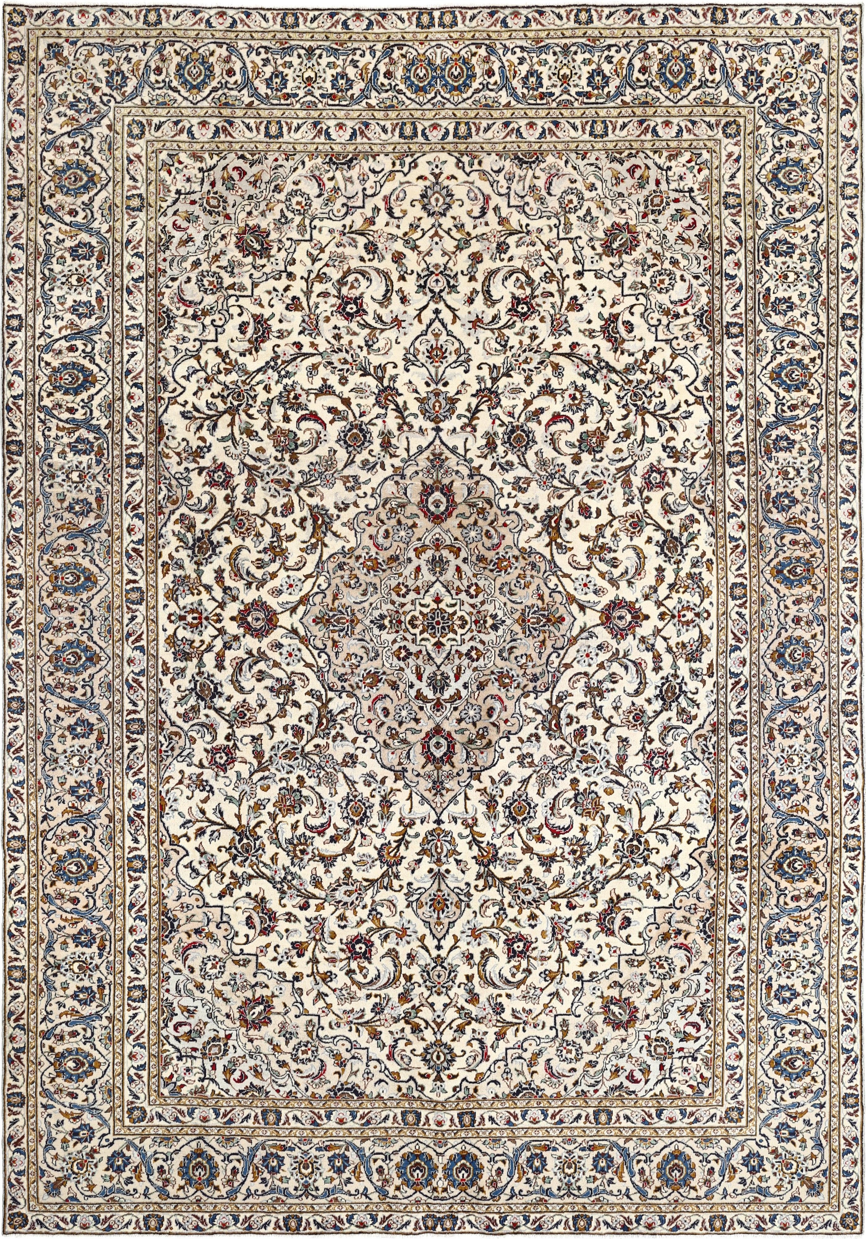 Carpet Avenue Teppich Keshan Patina 393x278, Rechteck, Höhe: 7 mm