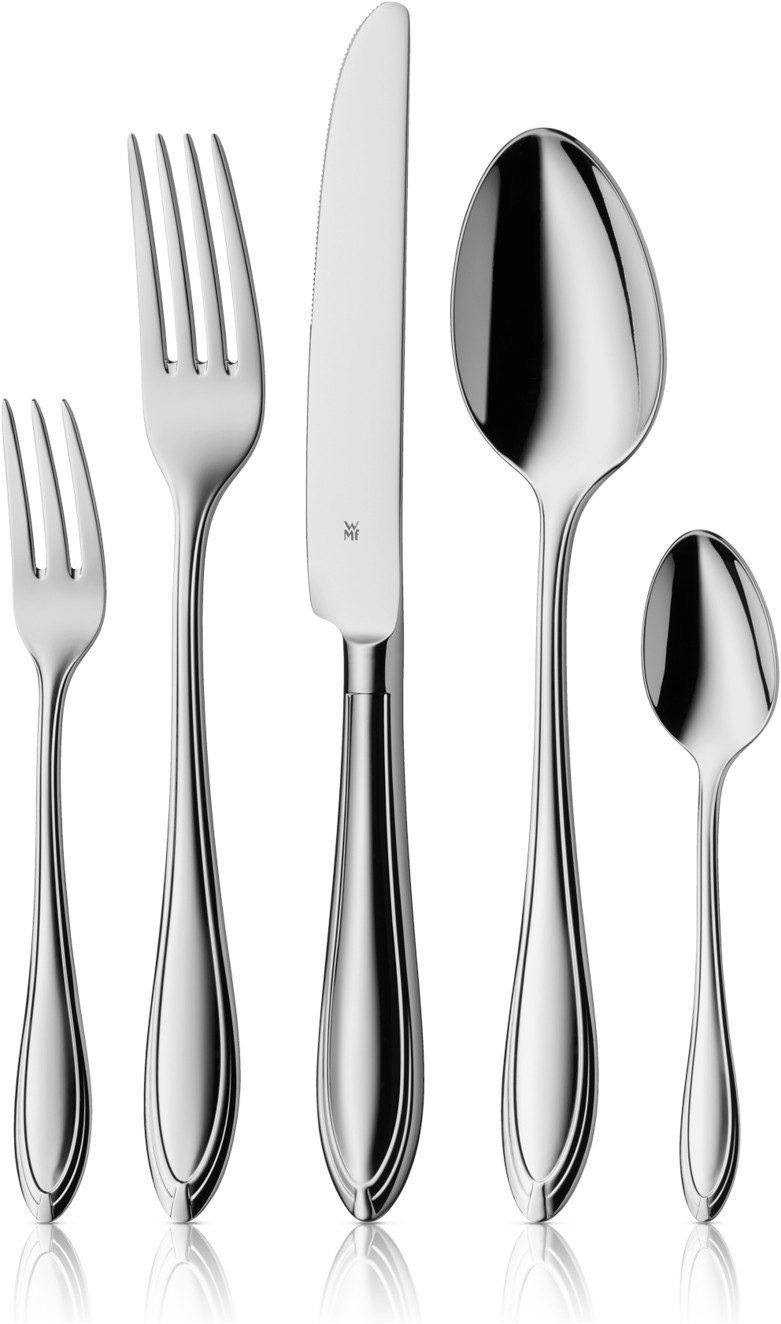 WMF Besteck-Set Verona (30-tlg), 6 Personen, Cromargan® Edelstahl Rostfrei 18/10, poliert