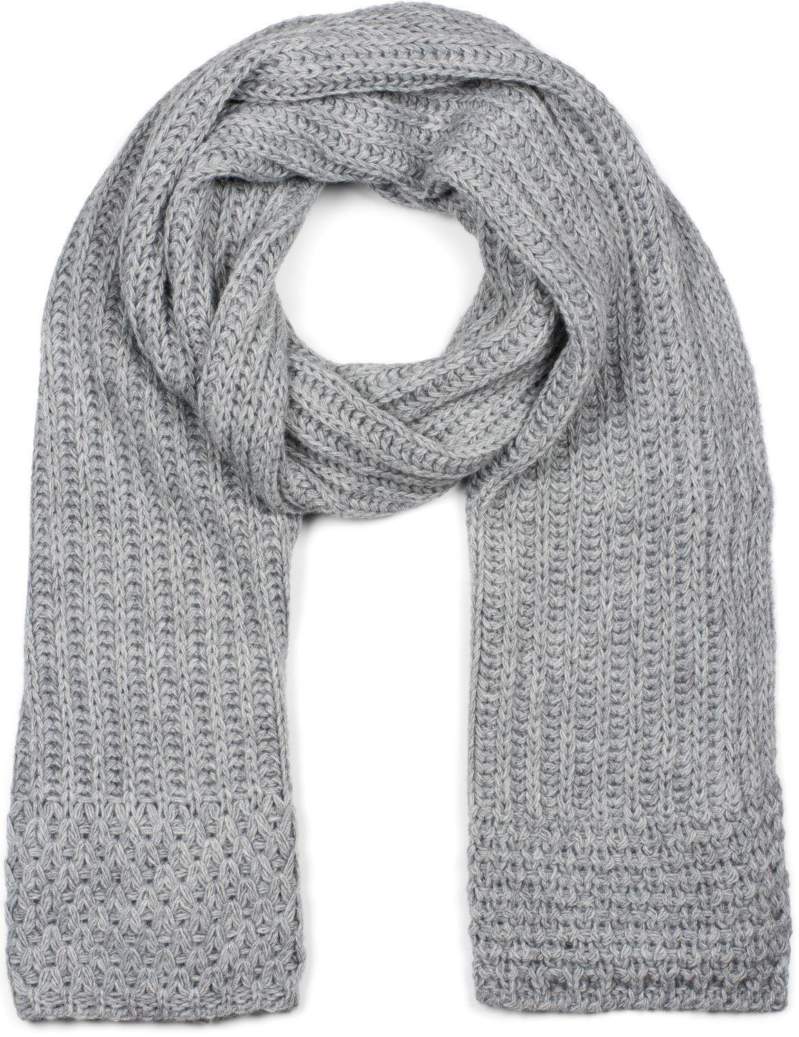 styleBREAKER Strickschal Langer Strick Schal mit günstig online kaufen