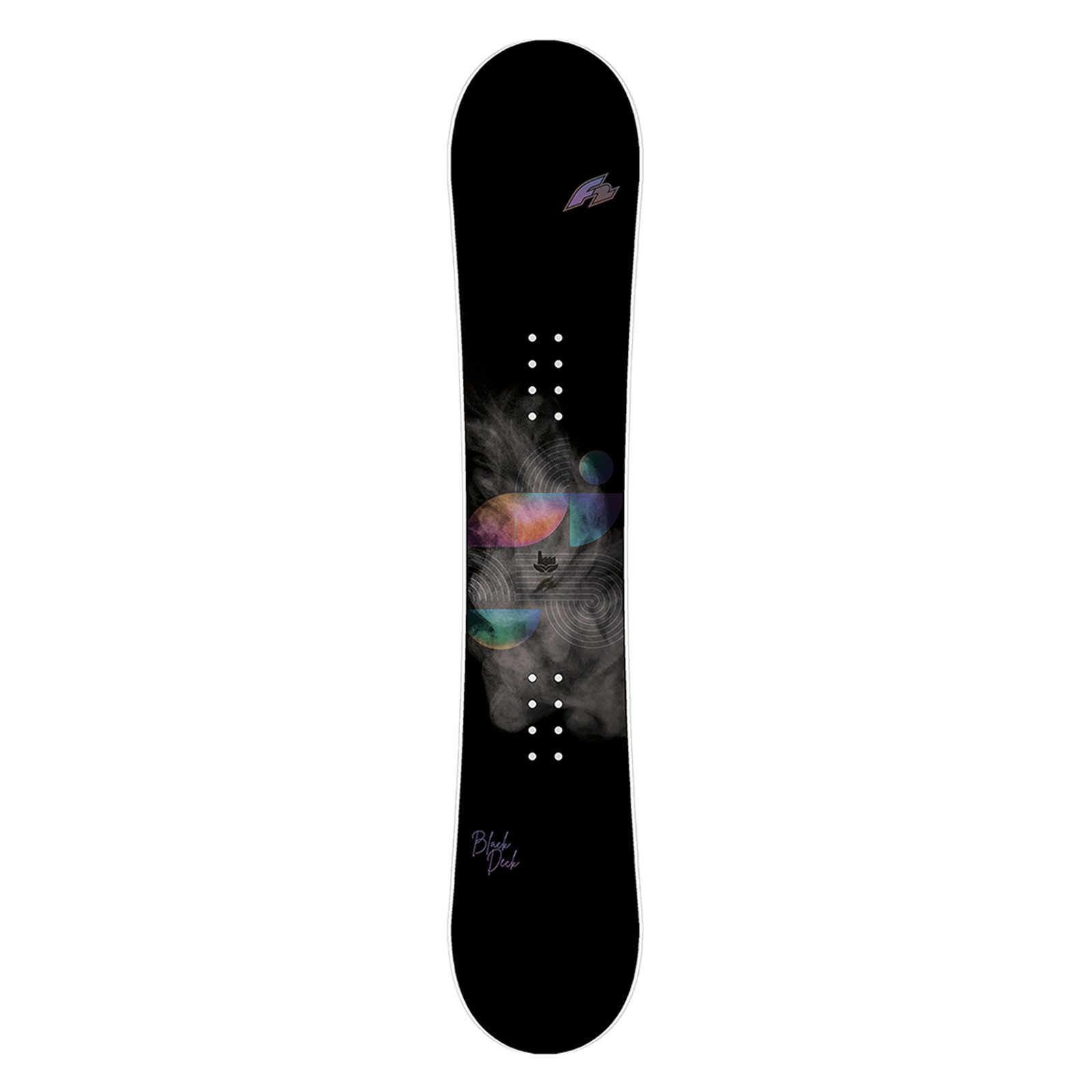F2 Snowboard F2 Set Damen Snowboard Blackdeck Schwarz 139cm + Sonic Pro Bindung M