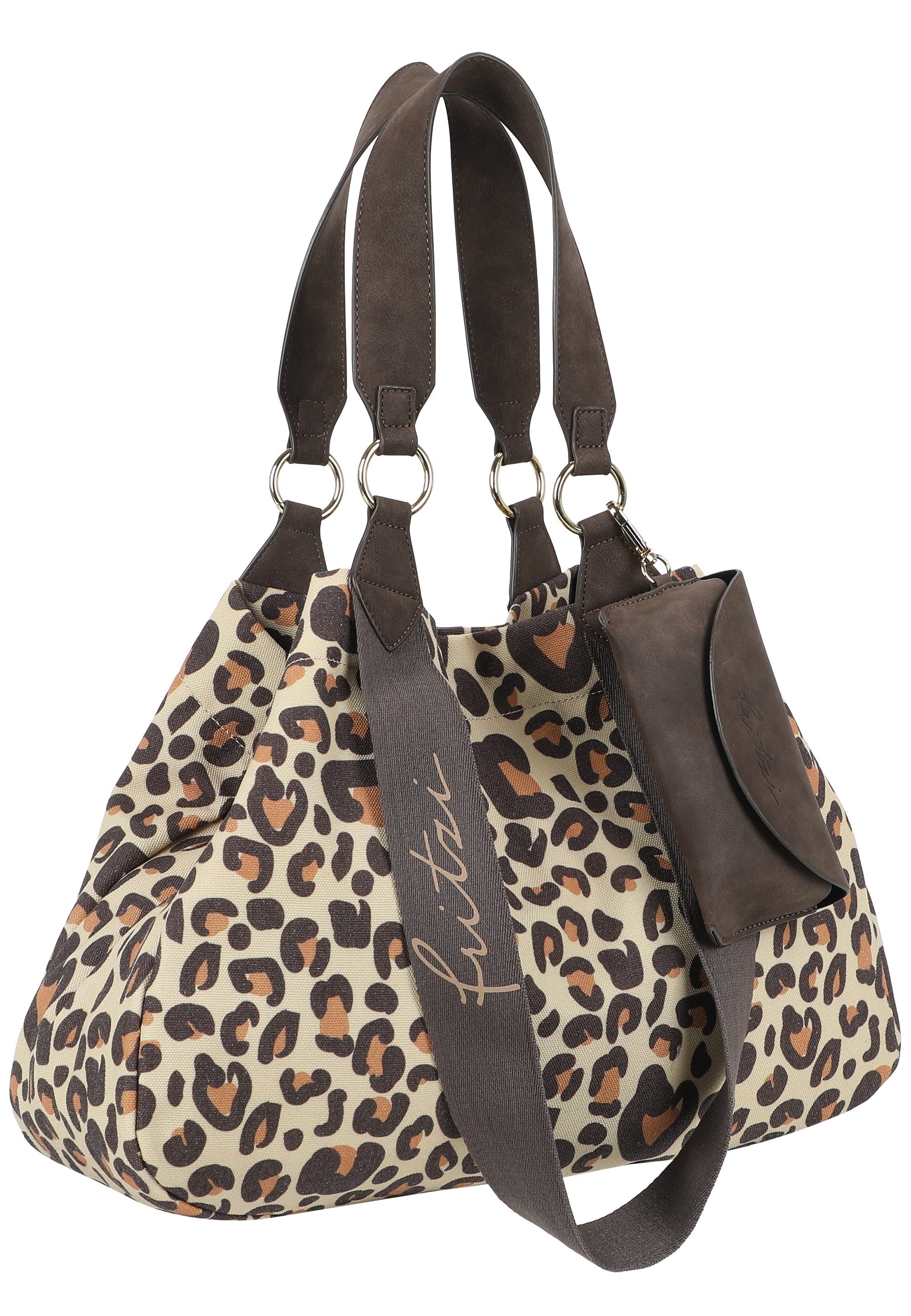 Fritzi aus Preußen Henkeltasche Leo Camel, mit großem Füllvolumen