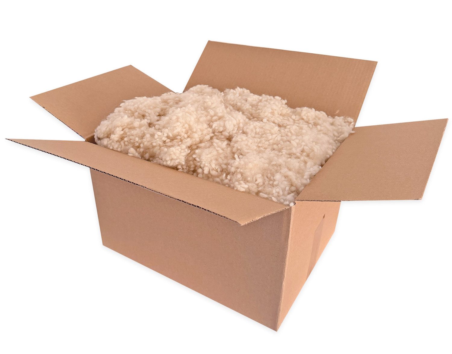 Heubergshop Kissenfüllung, 750 Gramm Schafwollkügelchen kbT Kissenfüllung Schafschurwolle