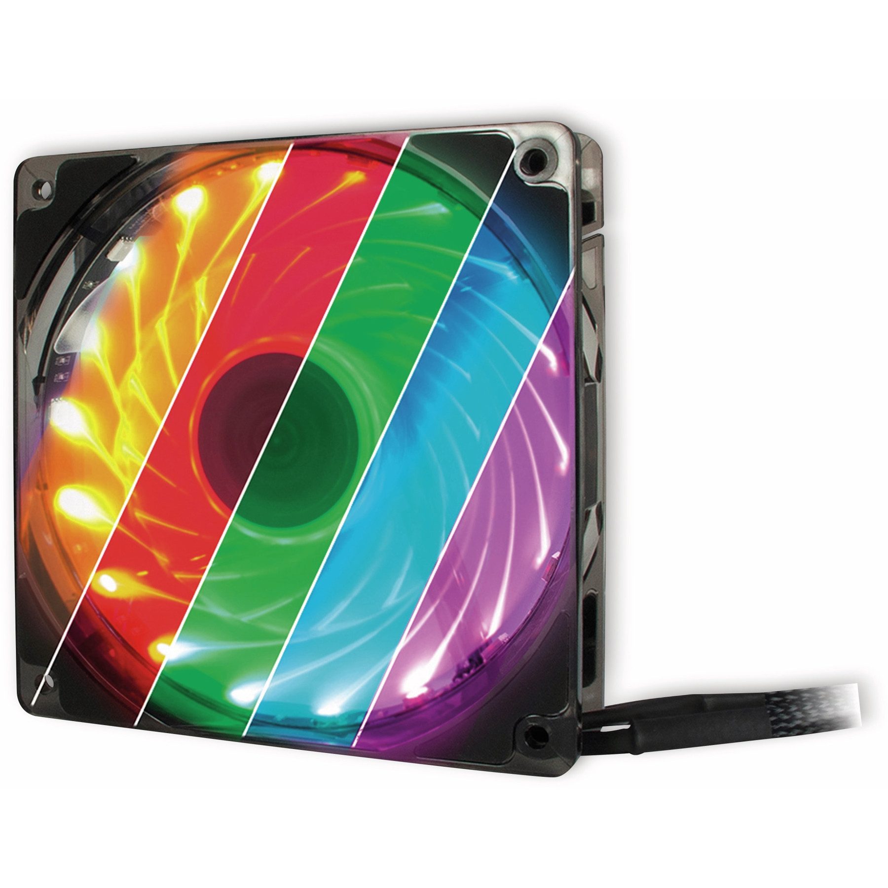 Inter-Tech Gehäuselüfter INTER-TECH PC-Lüfter ARGUS L-12025 Aura, 120mm LED, RGB