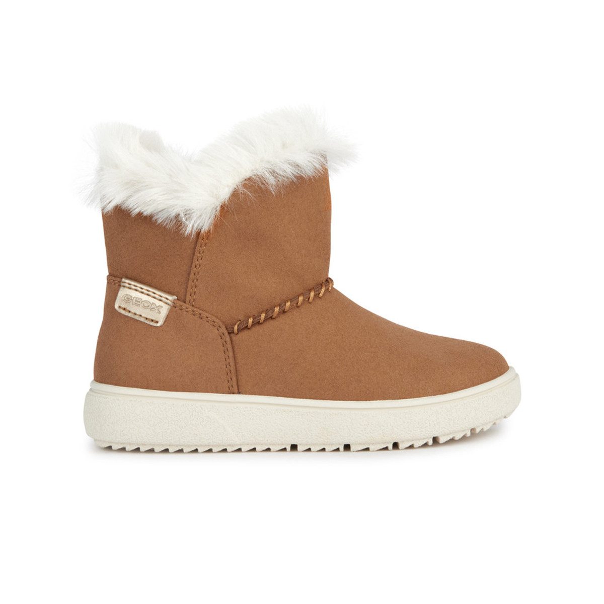 GEOX THELEVEN, Warmfutter in Braun für Kinder Stiefel