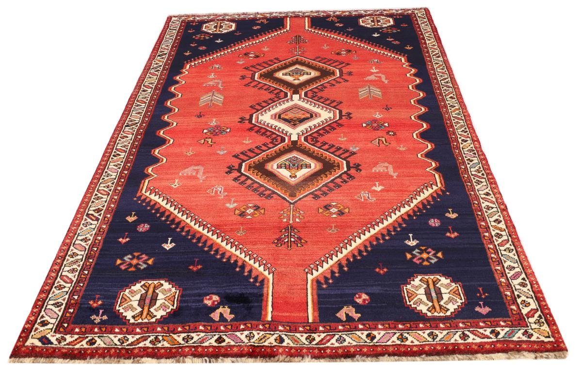 Shiraz Trading, Perserteppich, / Handgeknüpfter Nain Orientteppich mm rechteckig, Orientteppich 10 Höhe: 159x249