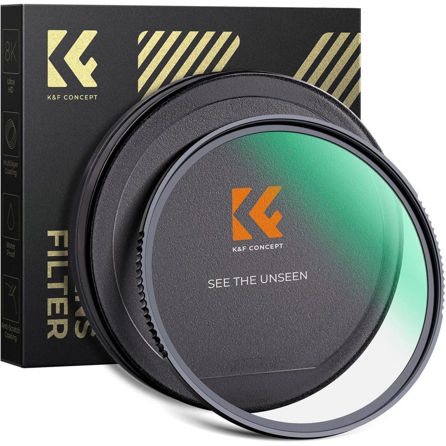 LuxusKollektion UV Filter 52mm 9H Schutz robust Wasserdicht Foto-UV-Filter