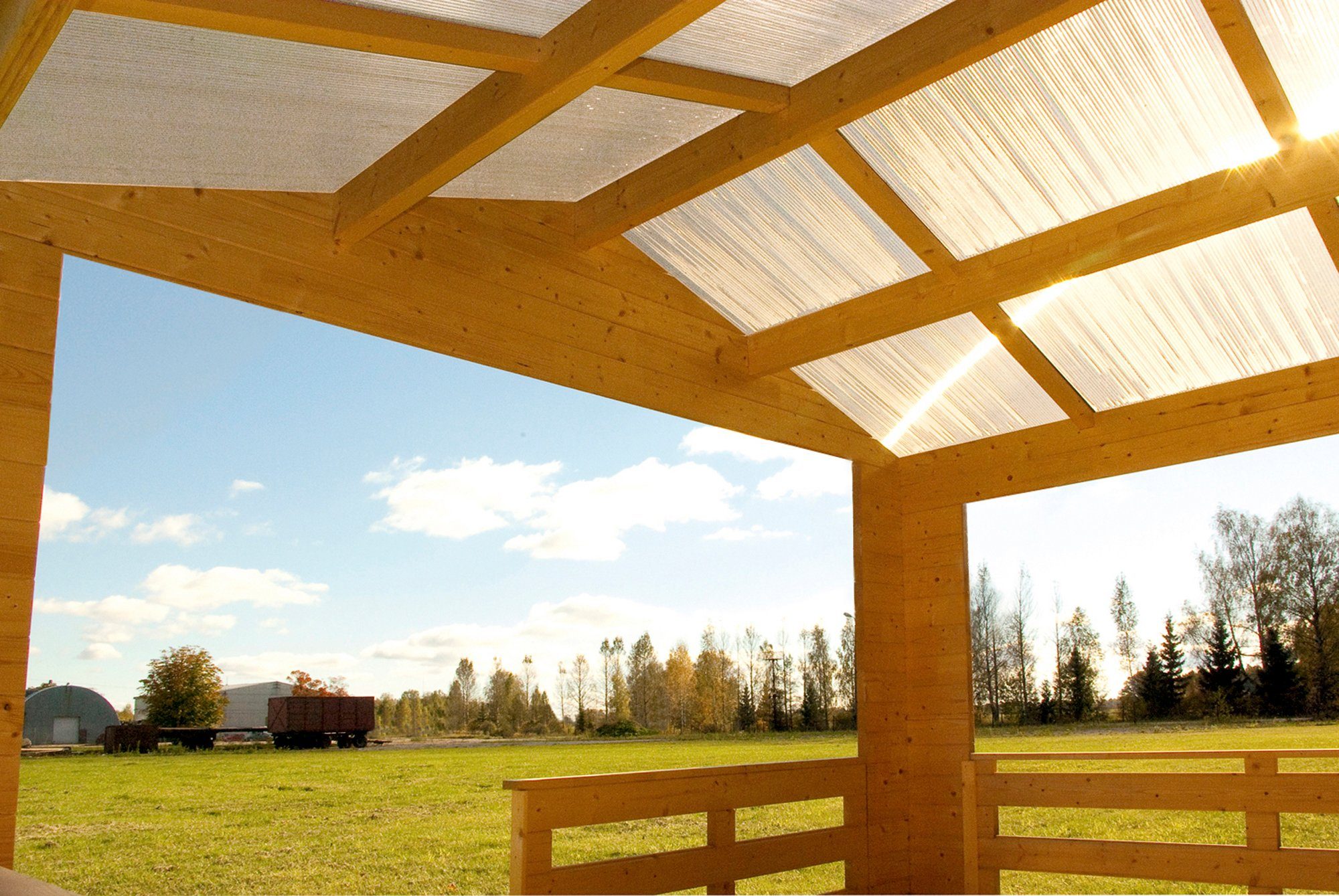 Skanholz Gartenhaus Holmestrand, BxT: 420x650 cm