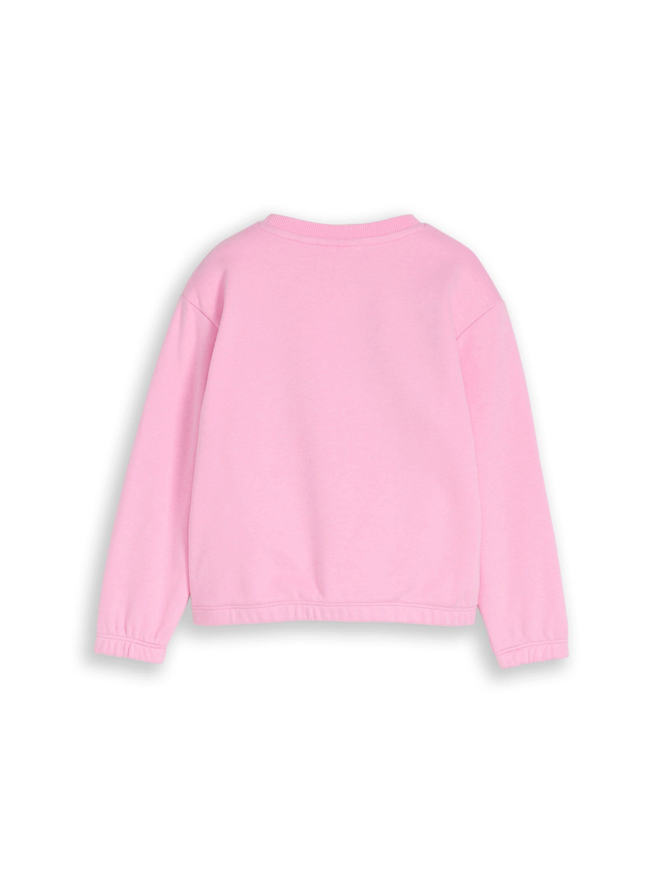 TOM TAILOR Sweater mit Blumen-Pailetten