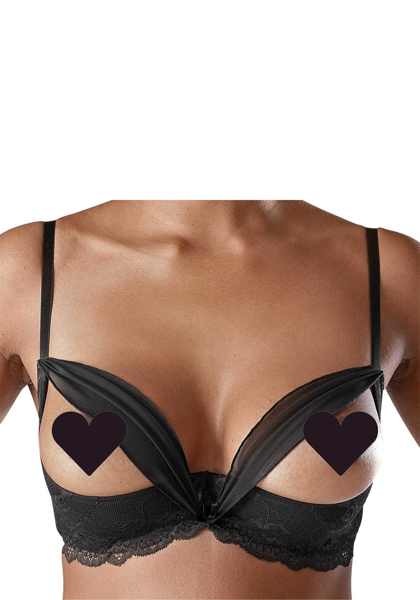 petite fleur gold Büstenhebe mit Bügel und edler Spitze, sexy Dessous, Reizwäsche