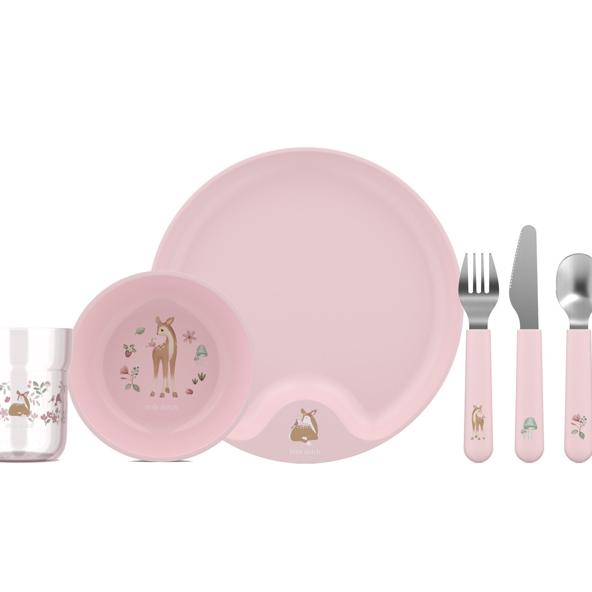 Mepal Kinderbesteck Mepal Mio Kindergeschirr Set - Fairy Garden