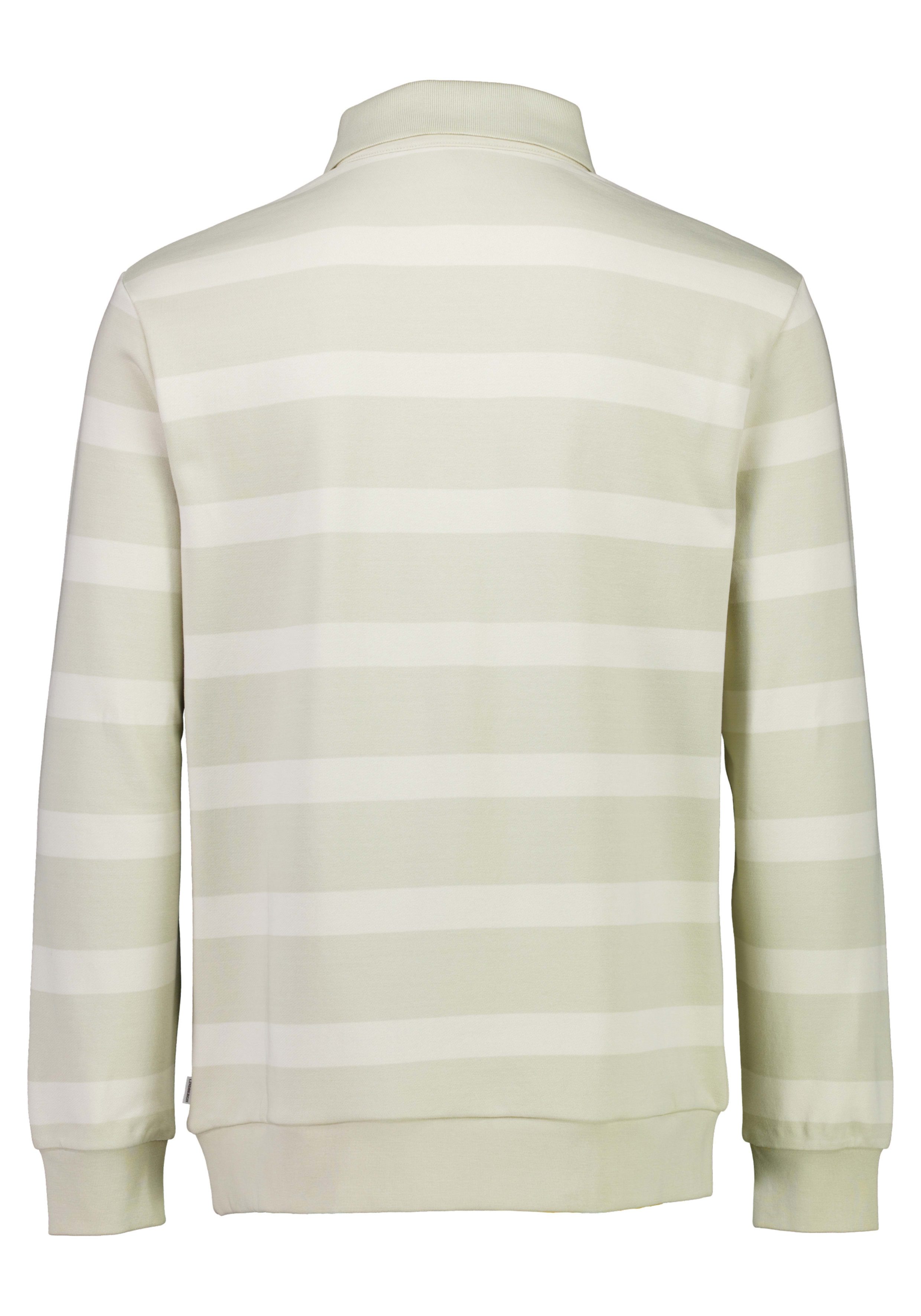 LINDBERGH Sweatshirt mit Colorblocking-Streifen und Polokragen