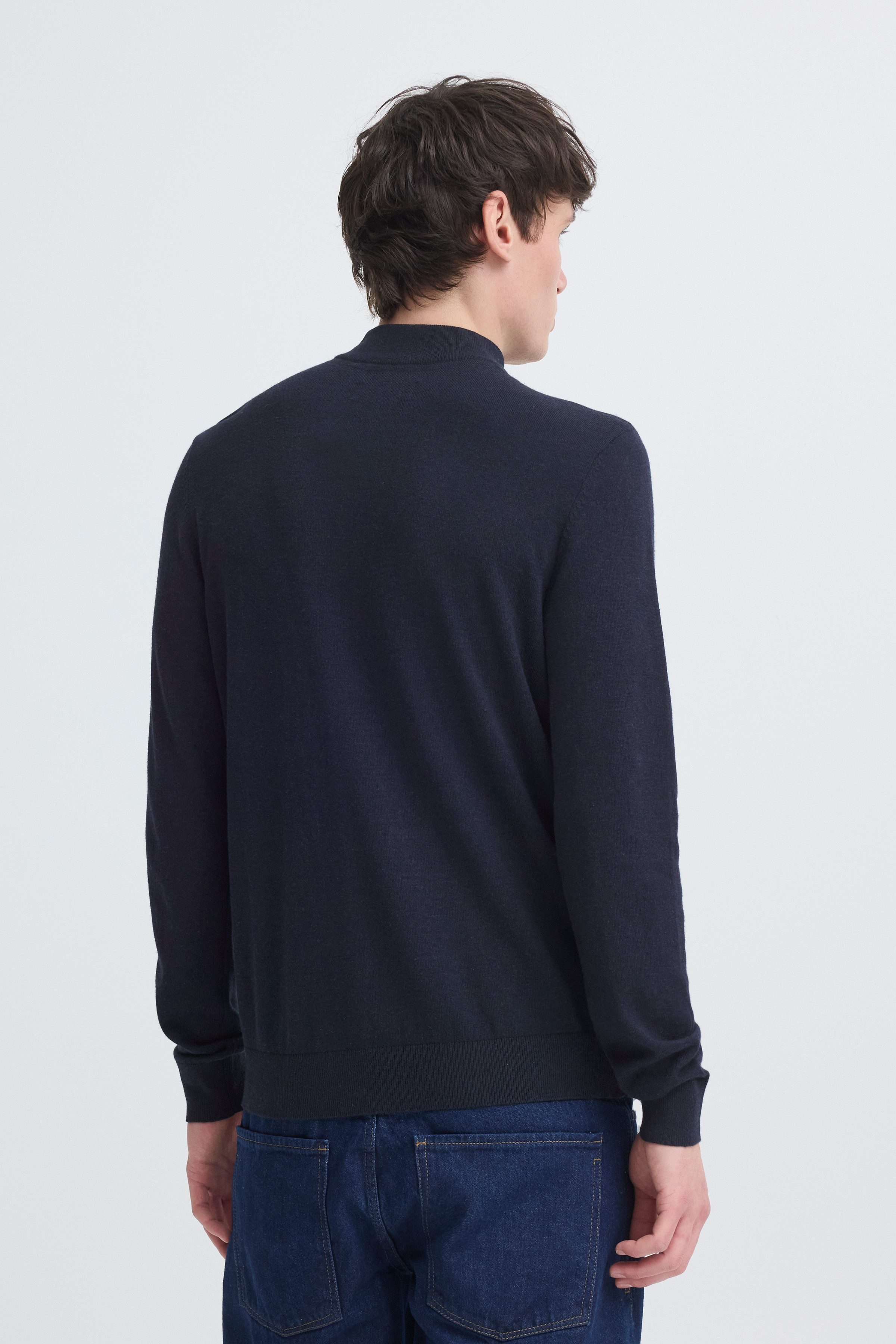 Blend Stehkragenpullover BHBAGGE HIGH NECK KNIT Baumwollmischung, regular fit