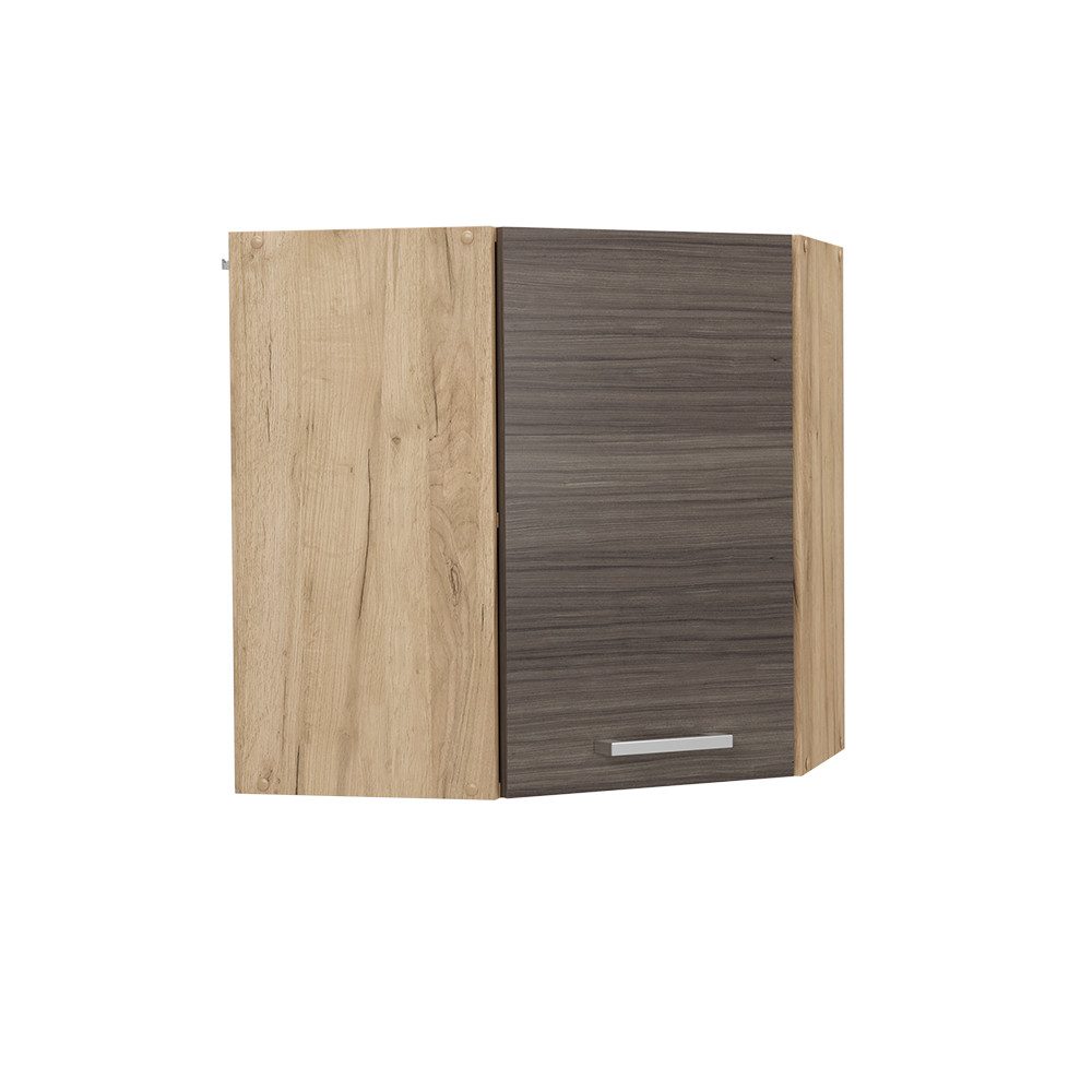 Vicco Eckhängeschrank R-Line, Edelgrau/Goldkraft Eiche, 57 günstig online kaufen