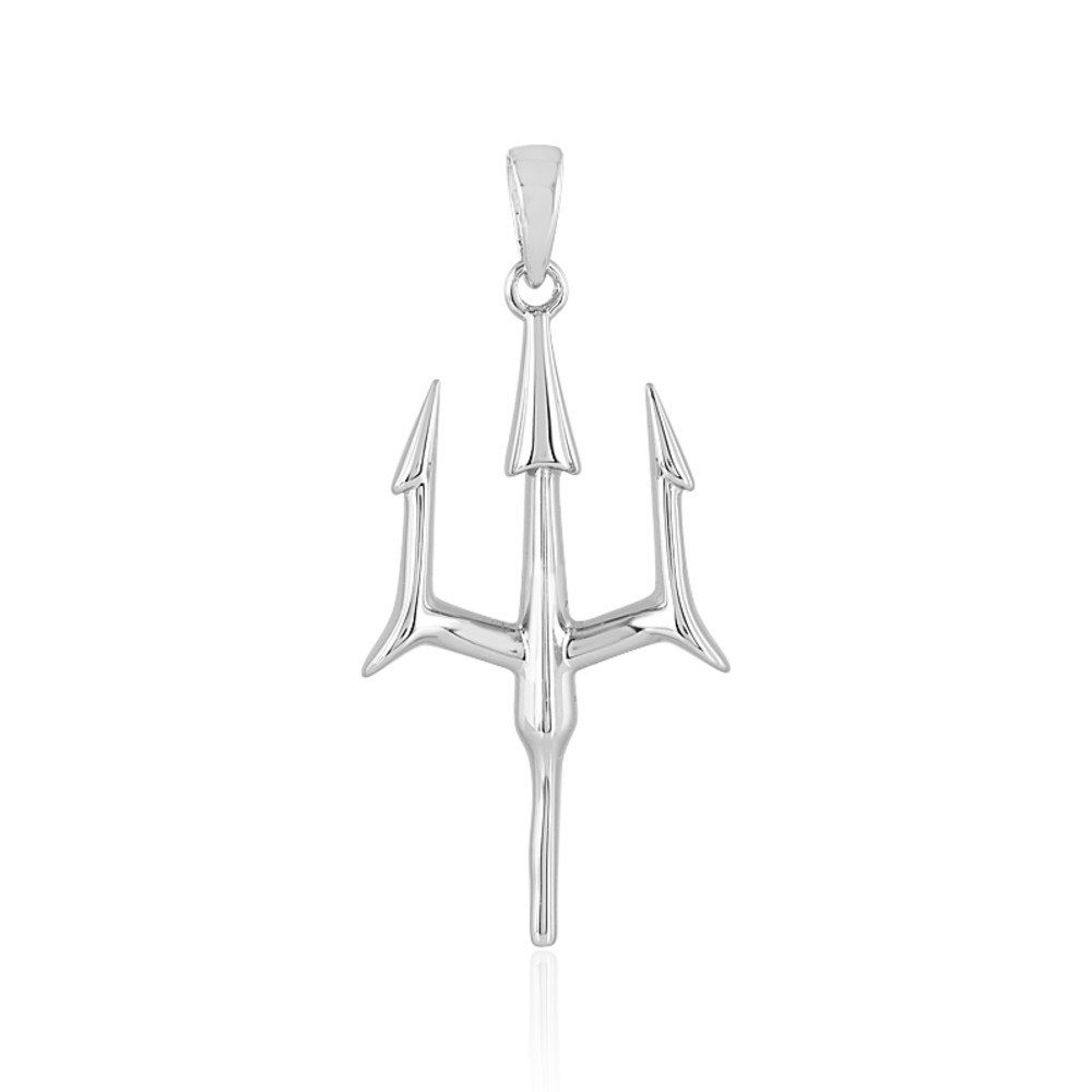 Cavill Kettenanhänger Cavill Dreizack Anhänger 925 Sterling Silber platinbe günstig online kaufen