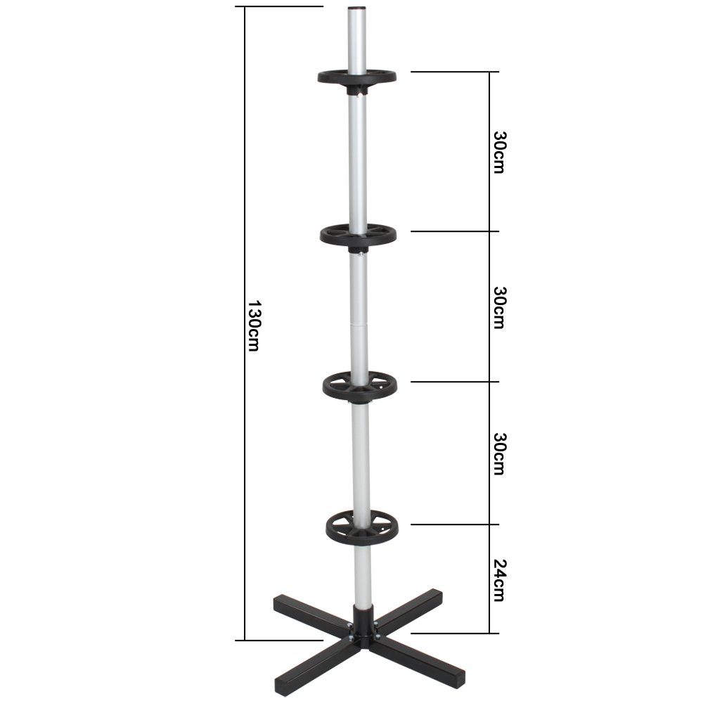 tectake rim tree tire stand, aluminum tire stand