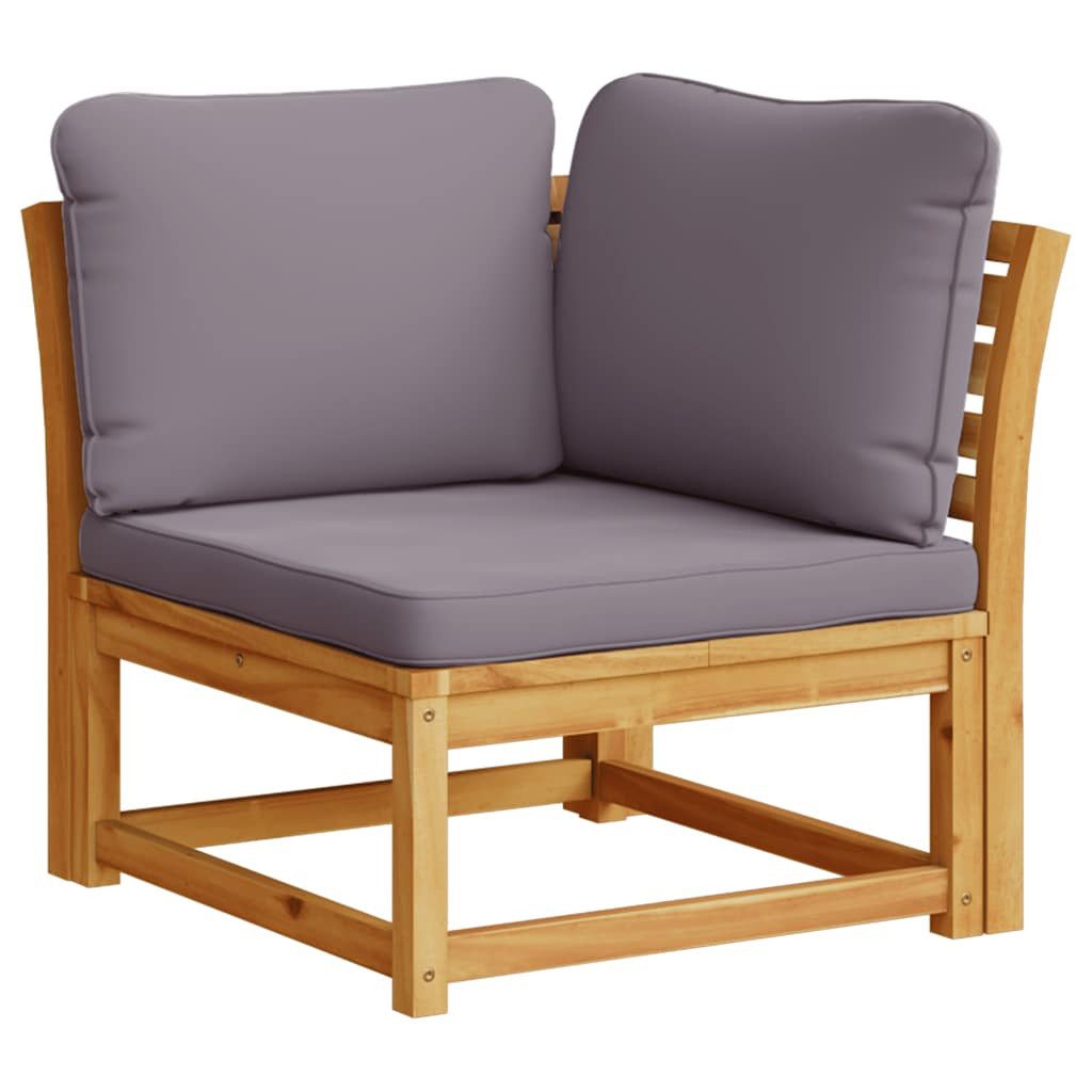 vidaXL Sofaelement Garten-Ecksofa mit Kissen 73x73x65 günstig online kaufen