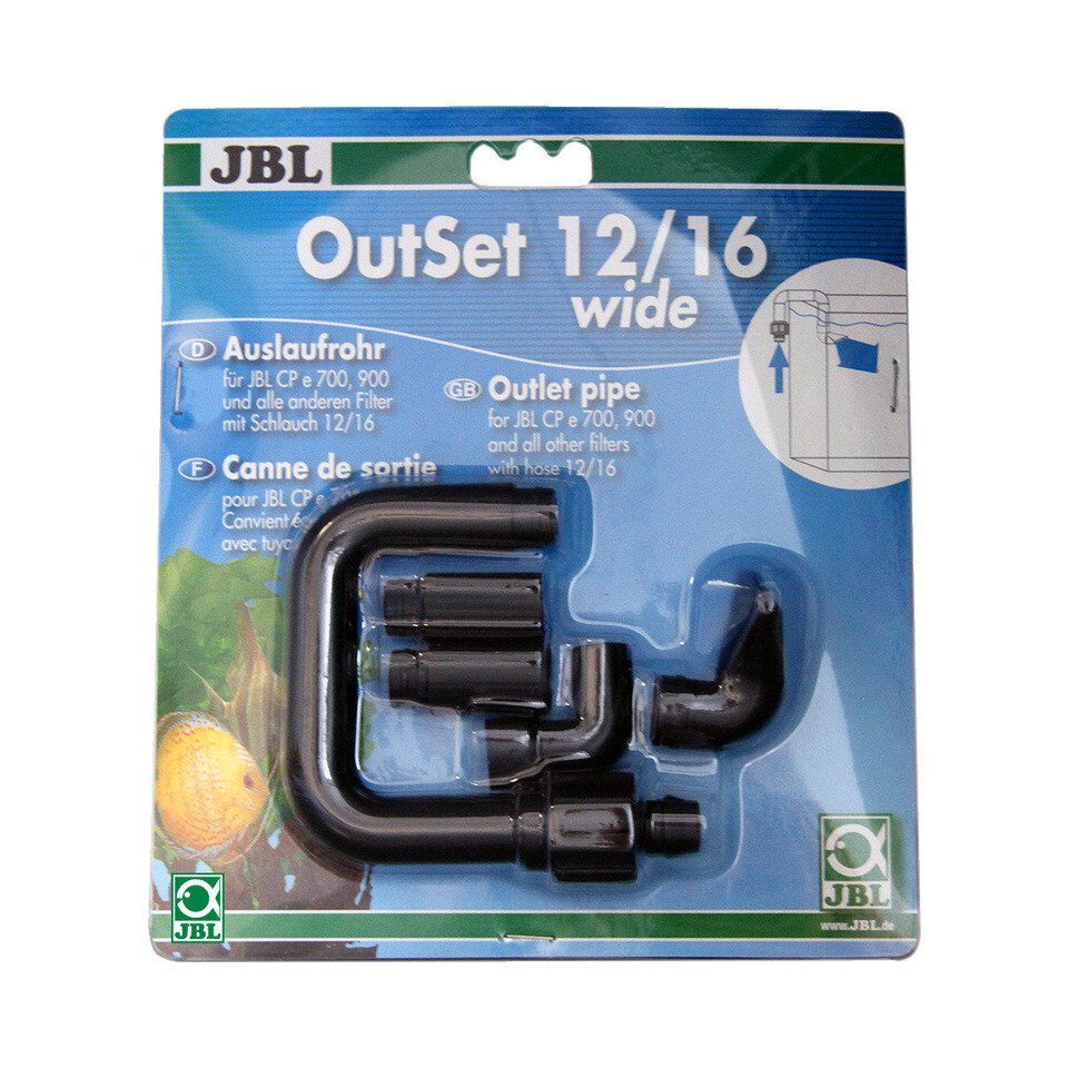 Aquariumfilter OutSet wide 12/16 CP e700/1-900/1