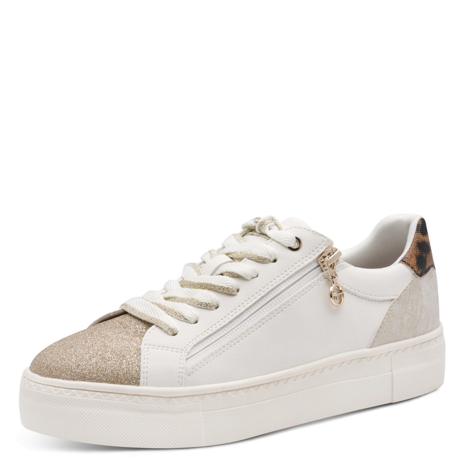 Tamaris Plateausneaker, Schnürschuh, Halbschuh, Freizeitschuh in veganer Ve günstig online kaufen