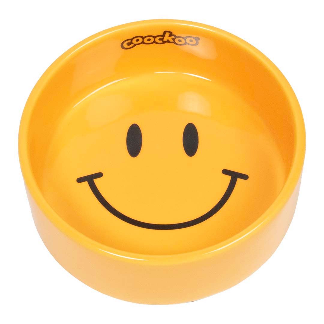 EBI Napf Coockoo Futternapf Smiley Fassungsvermögen / Maße: 430ml-13.5x13.5x5cm