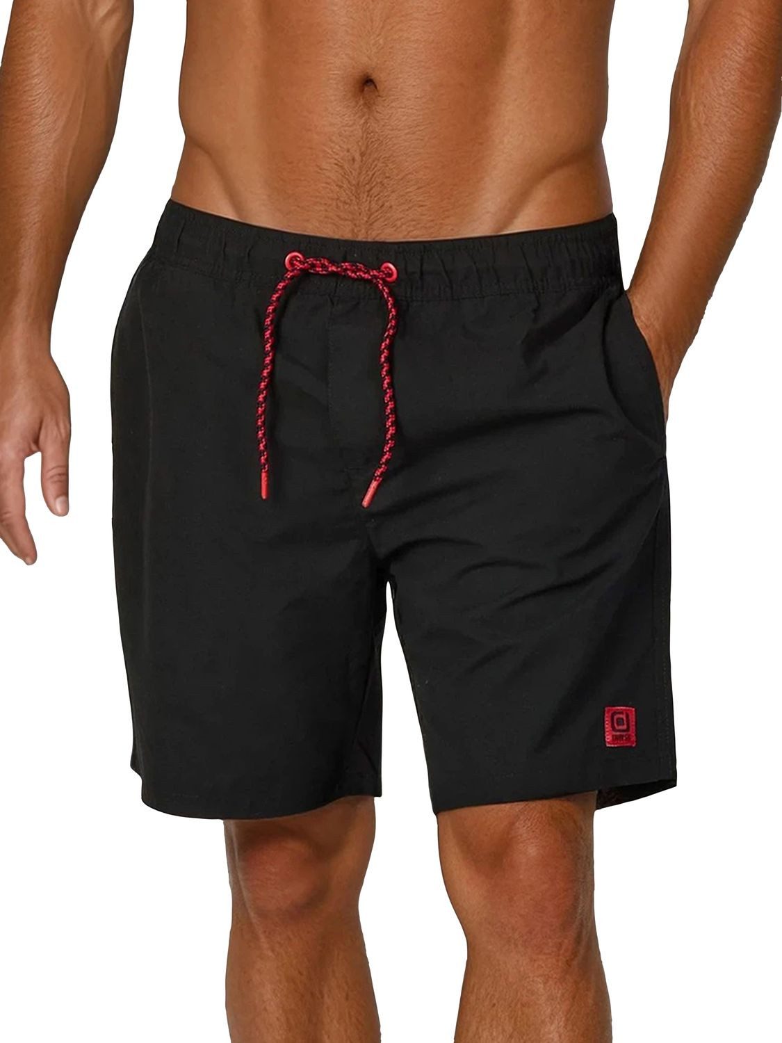 riverso Badeshorts Herren Badehose RIVDavid Regular Fit (1-St) Sportshorts mit Kordelzug