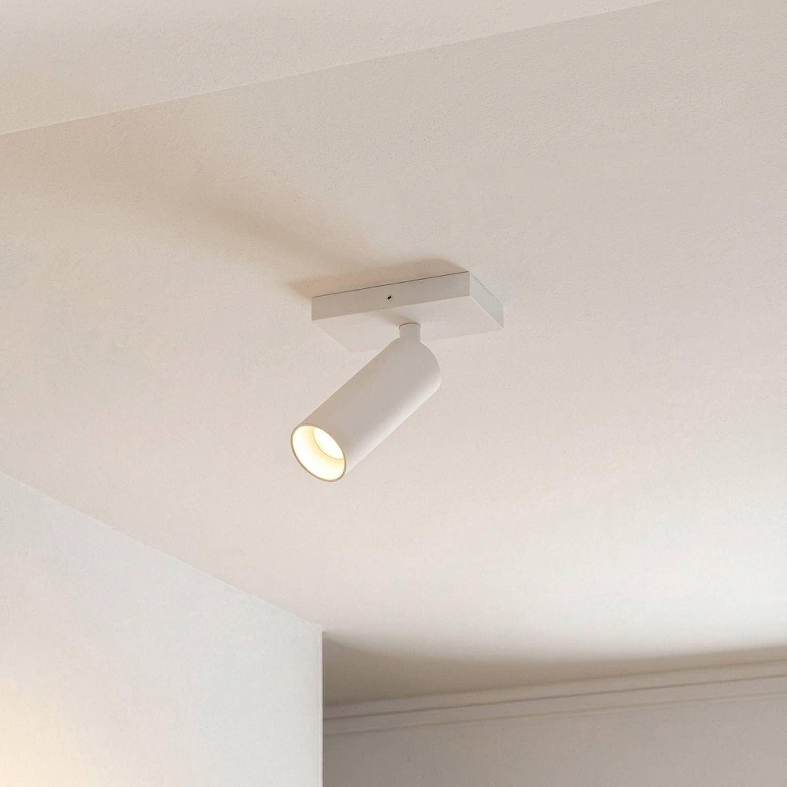 Arcchio Deckenstrahler Brinja Slim, Metall, Weiß IP20, 1 x 5 W LED (GU10 MR11)