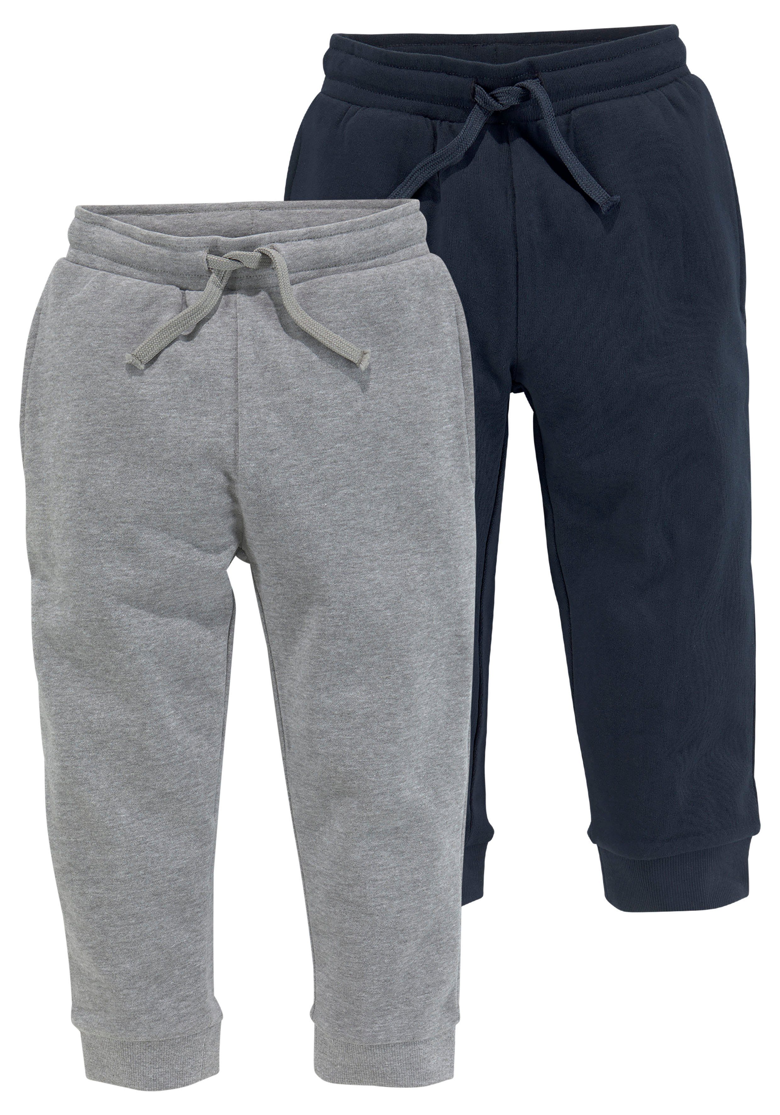KIDSWORLD Sweathose 2er Pack Jogginghosen (Packung, 2-tlg), immer eine passende Hose dabei