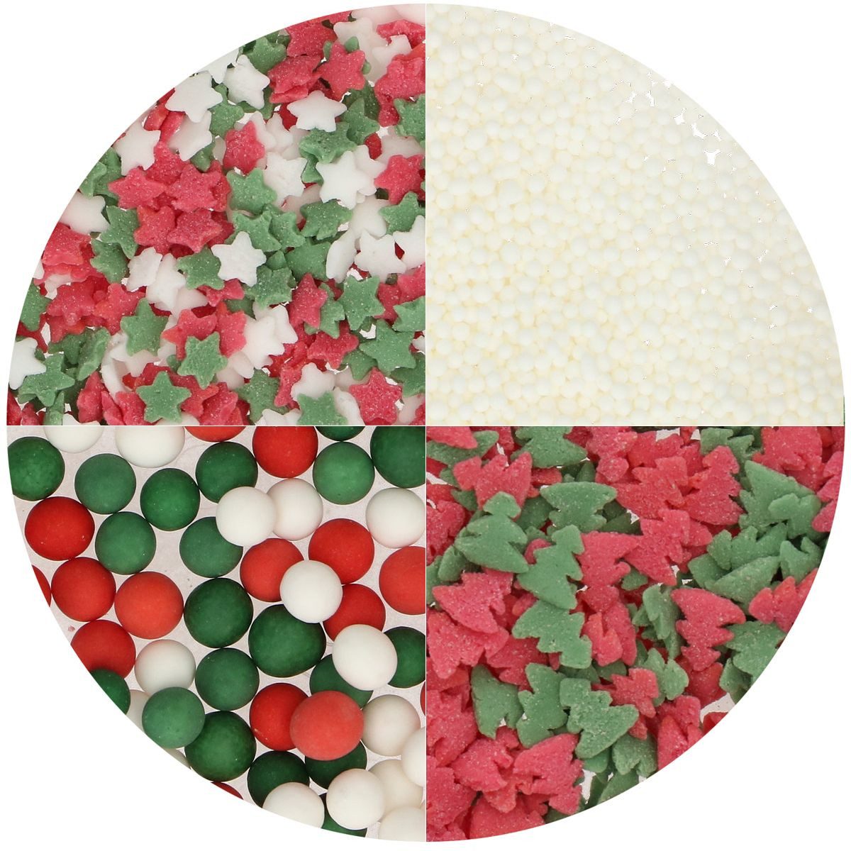 Wilton Backdekoration Wilton 4-in-1 Sprinkle Mix, (Packung)