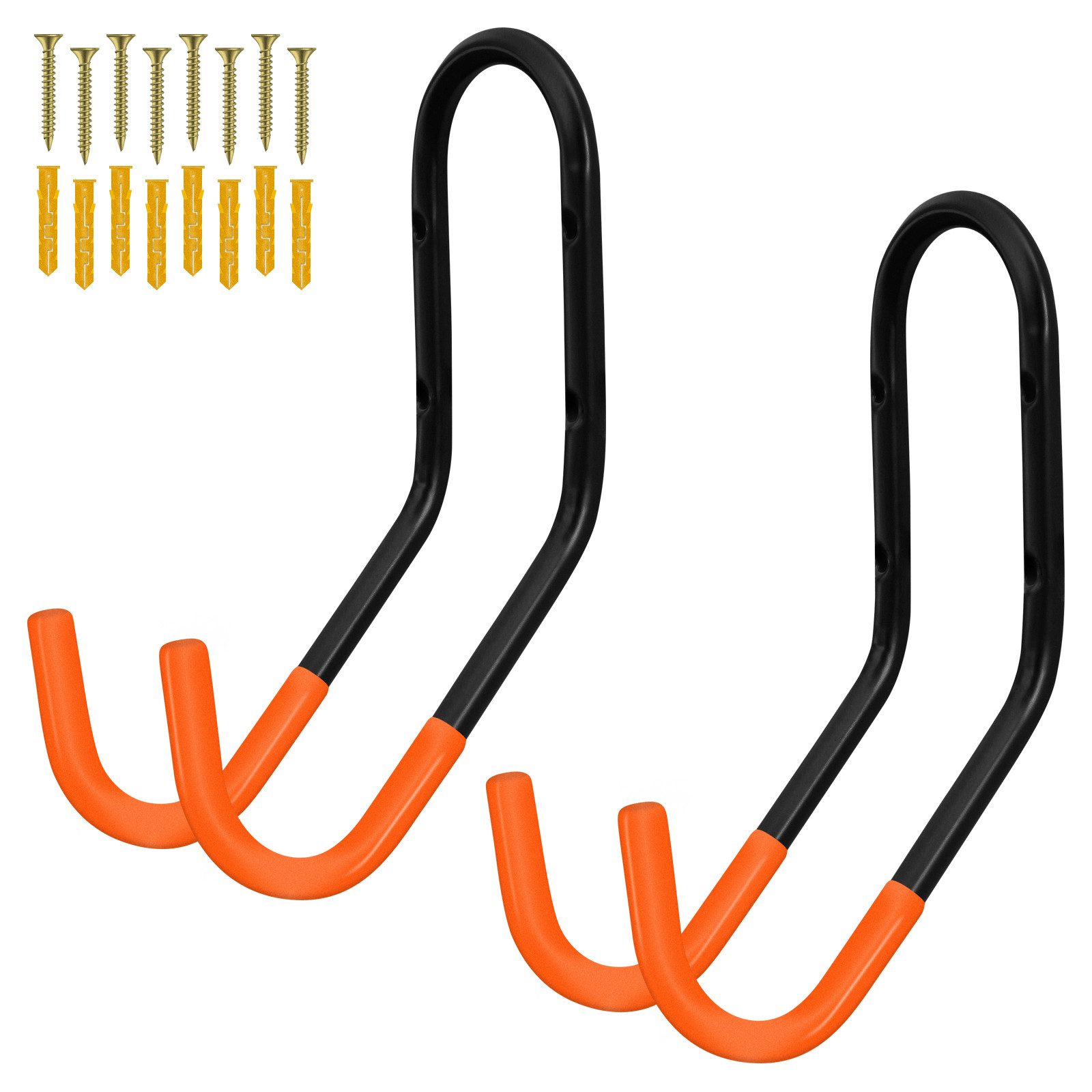 Wellgro Fahrradhalter 2er Set Wand Fahrradhalter