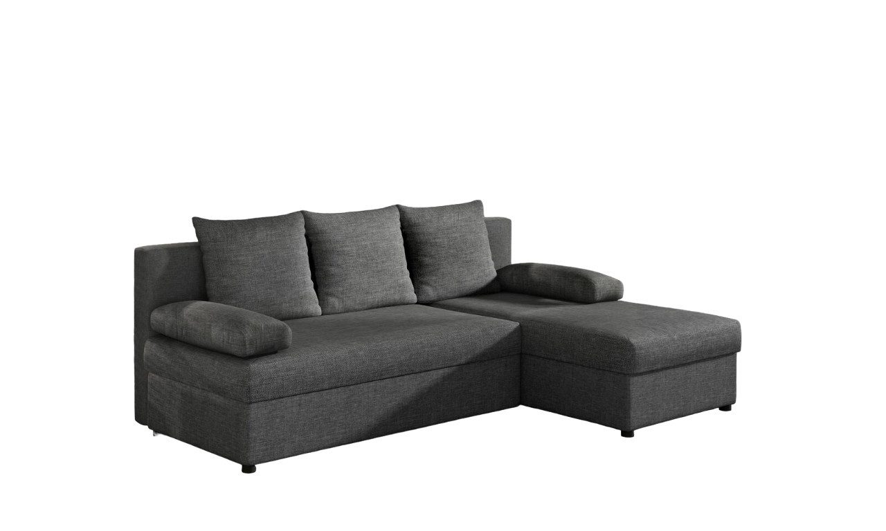 JVmoebel Ecksofa Moderne Schlafsofa Couch Polster Ecksofa Garnitur Bettfunktion Sofort, 2 Teile, Made in Europa