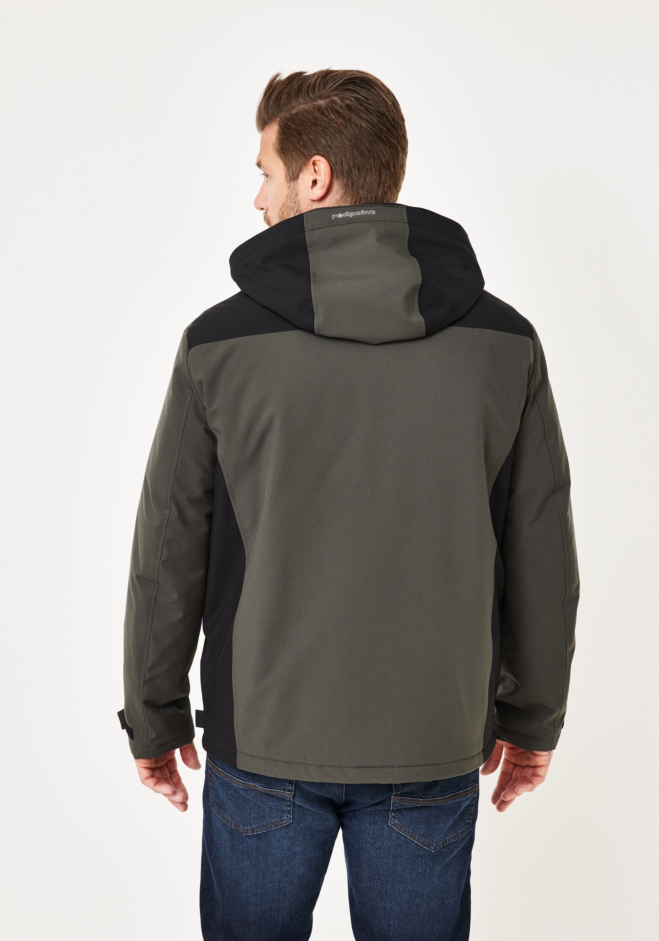 Redpoint Funktionsjacke LEN 3.0 Wasserdichte Regular Fit Funktionsjacke mit Kapuze