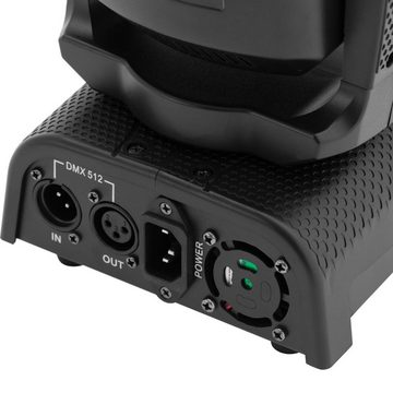 Singercon Discolicht Moving Head Disco-Licht Partylicht Partybeleuchtung RGBW 7 LED 60 W, LED